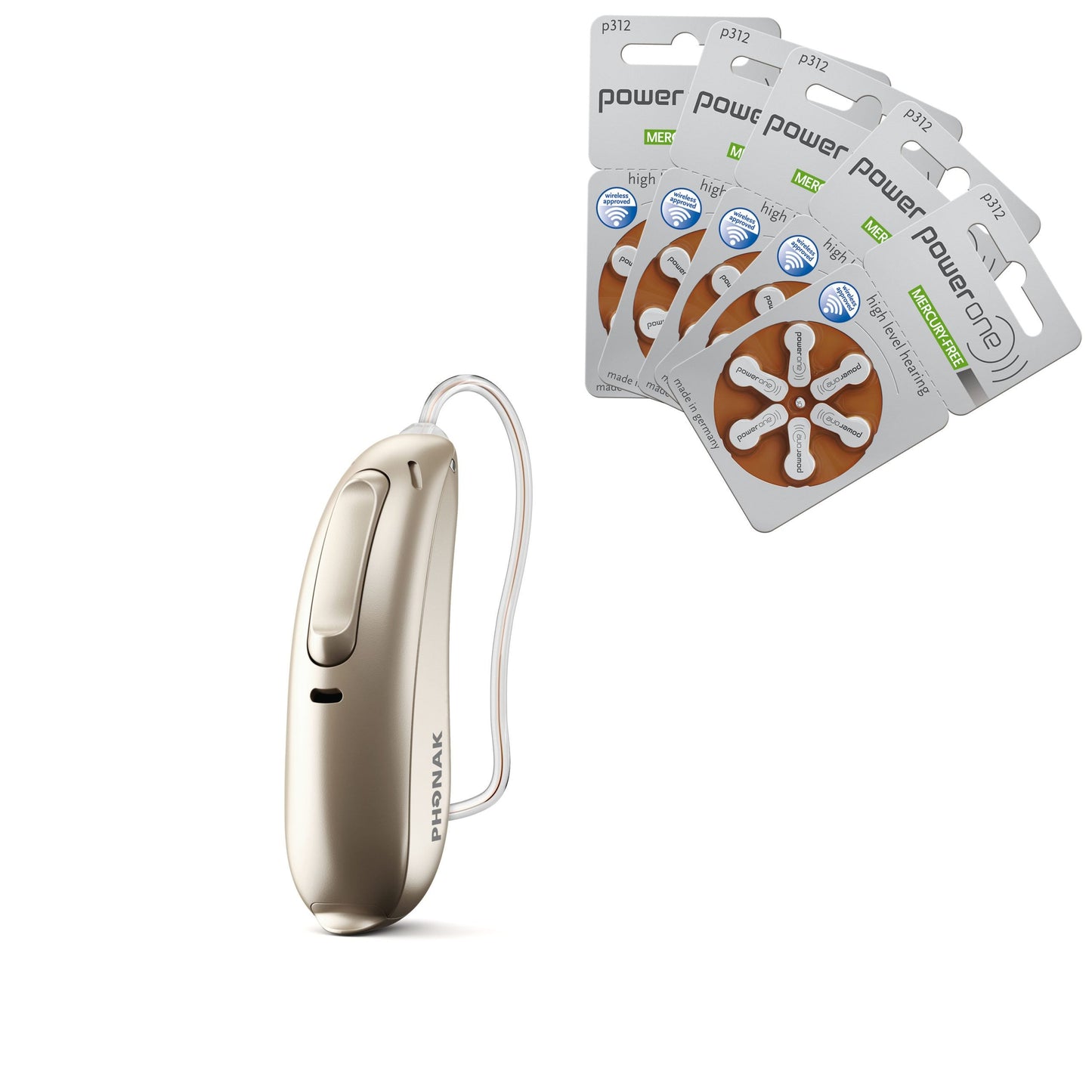 Phonak Audeo Paradise P 90 Batterie einseitig
