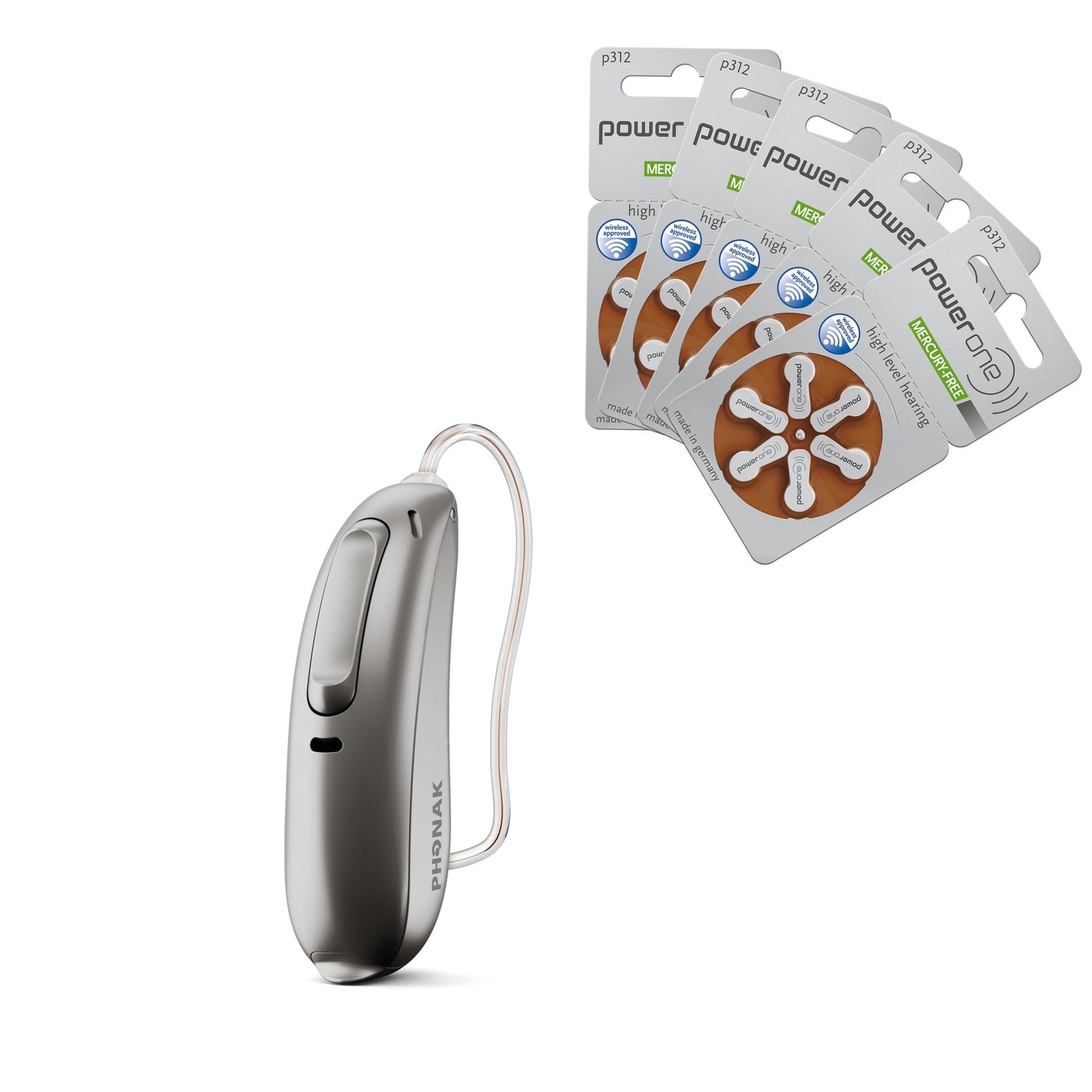 Phonak Audeo Paradise P 90 Batterie einseitig