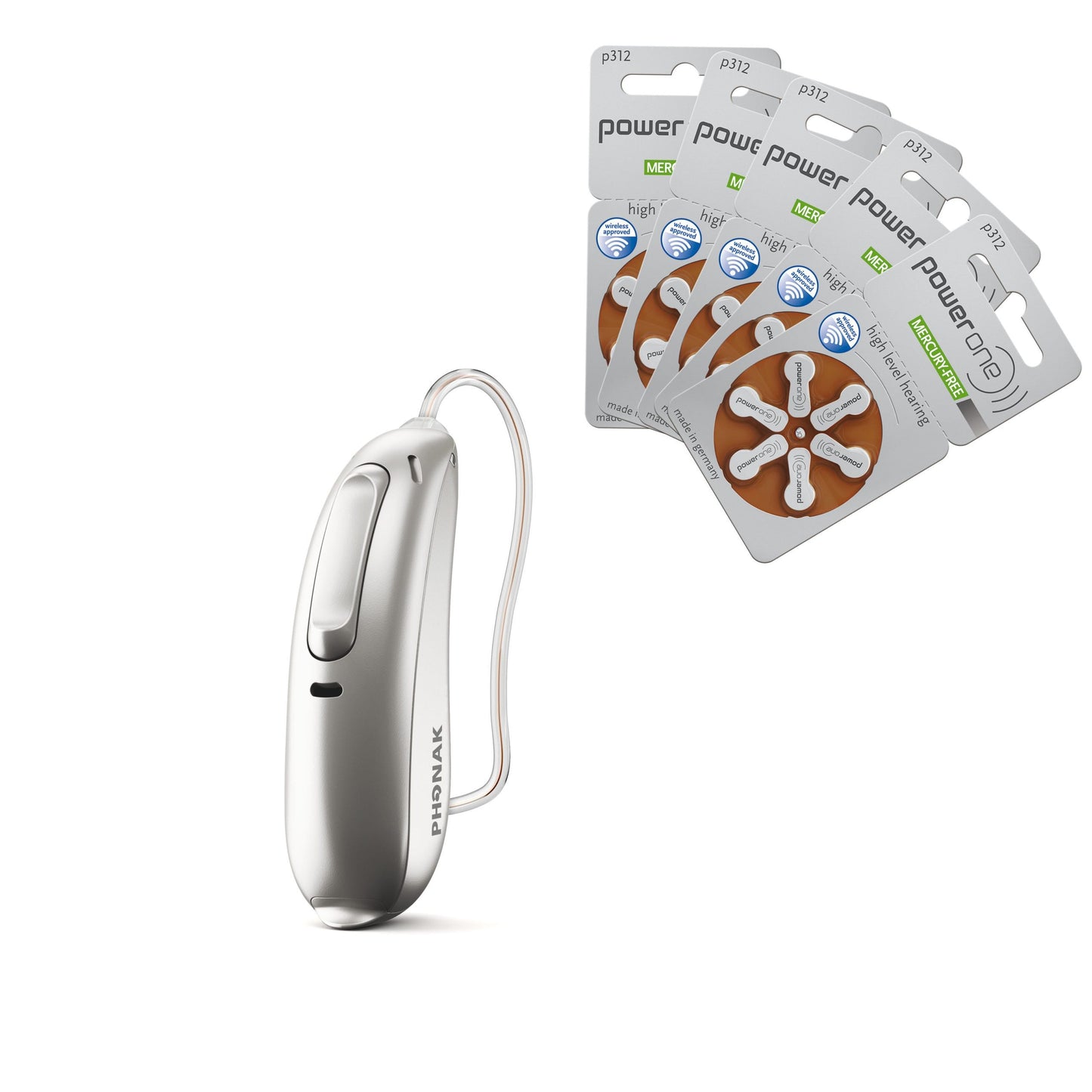 Phonak Audeo Paradise P 90 Batterie einseitig
