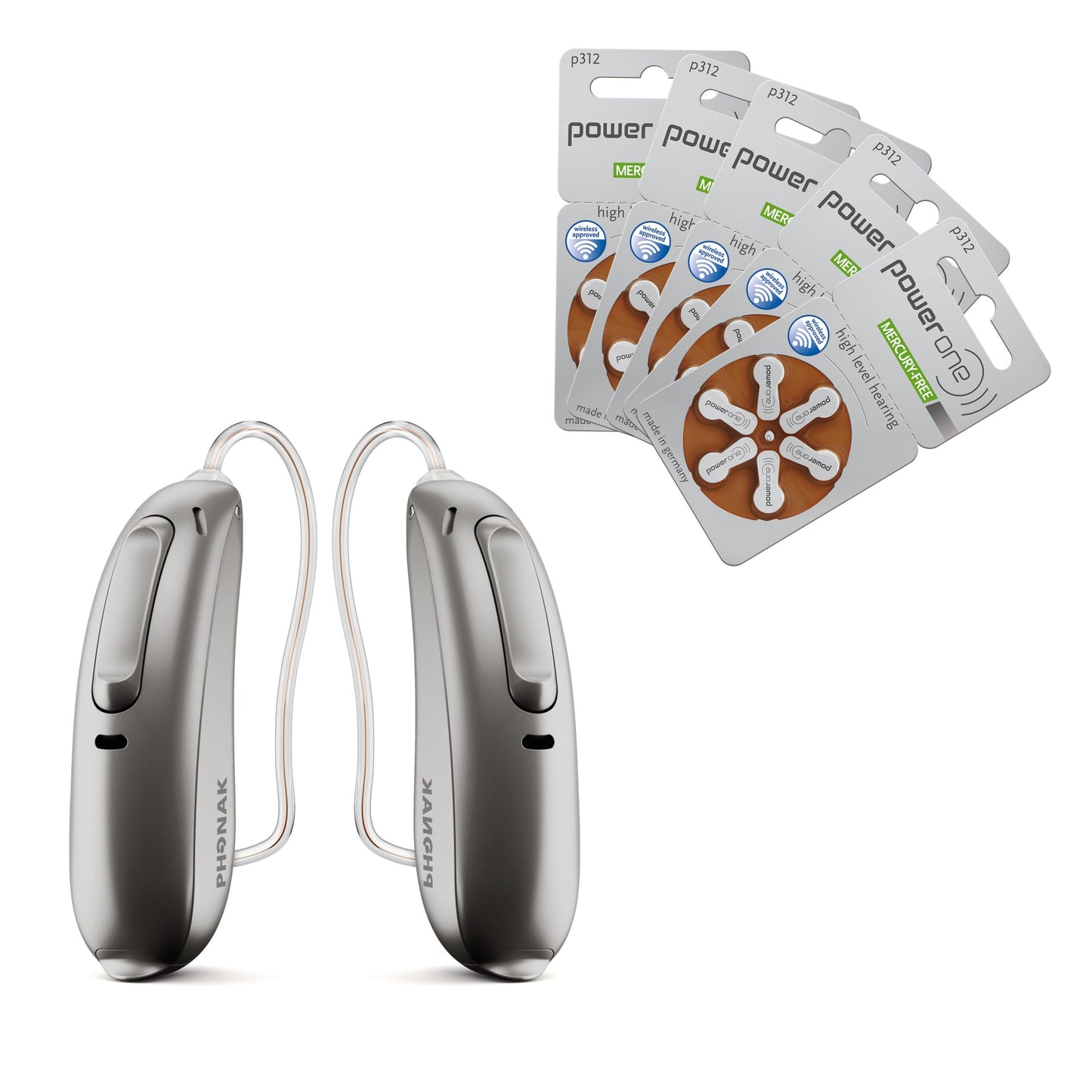 Phonak Audeo Paradise P 90 Batterie zwei Ohren